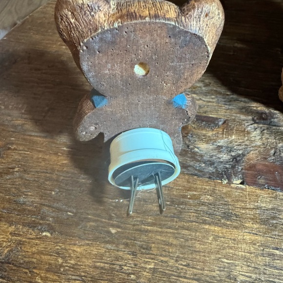 Vintage Brown Teddy Bear Figurine Set - Picture 4 of 15